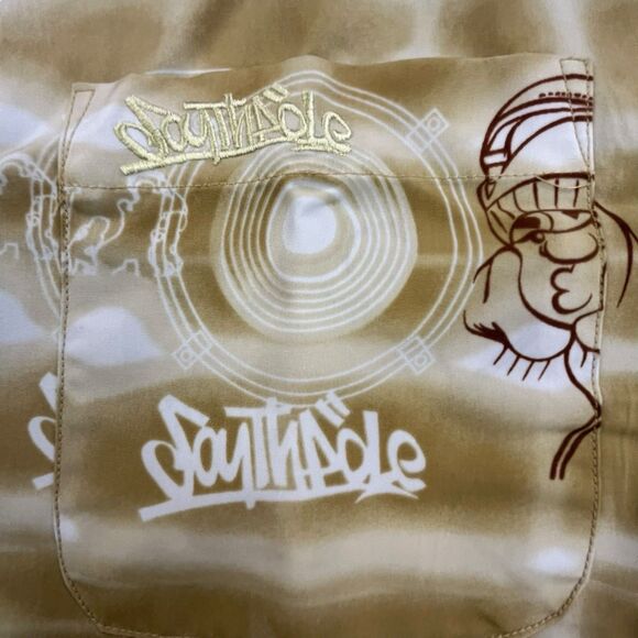 Vintage Southpole Shirt Mens Size L Hip Hop Fat Albert DJ Music Graphic - Picture 3 of 13
